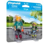Playmobil Sports Et Action 71209 - Duo Joueurs De Roller Hockey