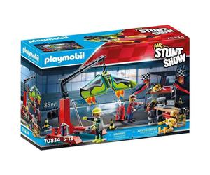 Playmobil Station-service Du Spectacle Aérien