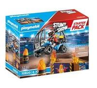 Playmobil Pack de démarrage Stuntshow Quad avec rampe de feu Multicolore Enfants