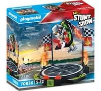 PLAYMOBIL Stuntshow - Air Stuntshow Pilote avec réacteur dorsal, Jouets de construction