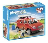 Playmobil Summer Fun 5436 Voiture avec coffre de toit Multicolore G