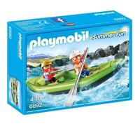 PLAYMOBIL - Summer Fun - Enfants avec Kayak Pneumatique - Mixte - A partir de 4 ans