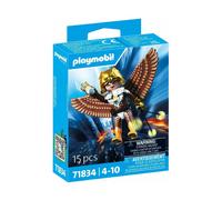 Playmobil Figurine Super-héros à collectionner 71834 Héroïne ailée articulée Blue Voltage