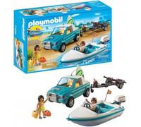 Pick-up de surfeur avec speedboat