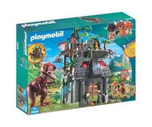 Playmobil The Explorers 9429 Campement des Explorers avec tyrannosaure G