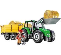 TRACTEUR AVEC REMORQUE PLAYMOBIL Country 9317