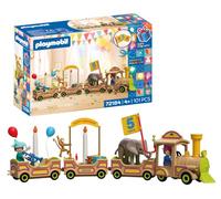 Playmobil | Train d’Anniversaire | Train Festif avec Animaux, Bougies, Autocollants de Chiffres et Accessoires | pour Les Enfants à partir de 4 Ans | 72184