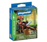 Playmobil Tronçonneuse ouvrier forestier