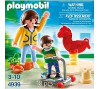 Playmobil Œuf de Pâques 4939 Maman avec enfant et aire de jeux G