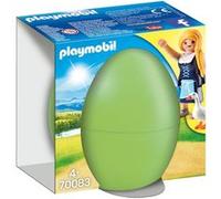 Playmobil Œuf de Pâques 70083 Jeune fille avec oies Multicolore G