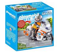 Playmobil 70051 - Urgentiste et moto