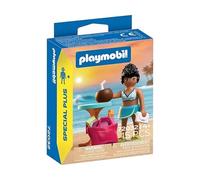 Playmobil Vacancière à la plage 72032 Spécial + Bleu