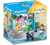 Playmobil Vacanciers et Distributeur Automatique Multicolore 70439 de 4 Ans