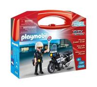 Playmobil PLAYMOBIL Figurine d'action City Action Police 5648 Noir (13 Pcs)