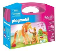 PLAYMOBIL - Valisette Princesse et Cheval à Coiffer - Mixte - A partir de 4 ans
