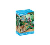 Playmobil Velociraptor - Dinosaur Figure with Accessories, Dino Adventure Playse