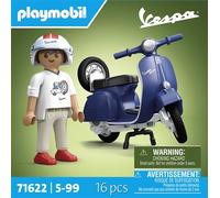 Playmobil Jouets de construction Vespa 150 Sprint Veloce 1969, bleu