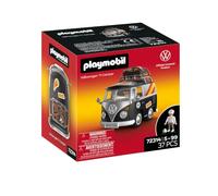PLAYMOBIL Volkswagen Volkswagen T1 Camper ESP Edition - Camper rétro emblématique avec équipement de Sport, galerie de Toit et Feuille d'autocollants - pour Enfants à partir de 4 Ans - 72314