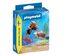 Playmobil Special Plus 72151 - Plongeuse avec une tortue