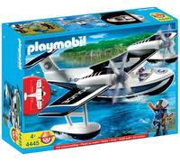 Playmobil Wild Life 4445 - Policier et hydravion