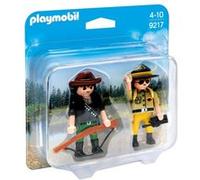 Playmobil 9217 Duo Garde forestier et braconnier