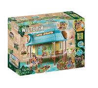Playmobil Centre de soins pour animaux Wiltopia 71007, multicolore, matériaux recyclés, dès 4 ans