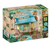 Playmobil Centre de soins pour animaux Wiltopia 71007, multicolore, matériaux recyclés, dès 4 ans