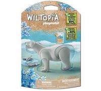 Playmobil 71053 Ours Polaire - Wiltopia - Carte d'animaux à Collectionner - Gamme Wiltopia avec Plus de 80% de matériaux recyclés ou biosourcés en Moyenne - Dès 4 Ans