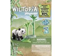 Playmobil Jouet 71072 Bébé Panda Wiltopia – Carte >80 % recyclés/biosourcés – Dès 4 ans