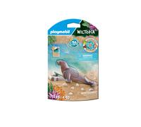 Playmobil 71288 otarie- - Wiltopia - 80% de Matériaux recyclés ou biosourcés en Moyenne Jouet éducatif