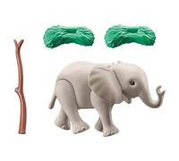 Playmobil Jouet Eléphanteau Wiltopia – Carte à collectionner – +80% recyclés/biosourcés – Dès 4 ans