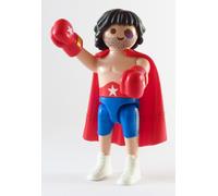 Playmobil Winner Boxer avec Gants Cape Mystery Série 13 9332 NEUF