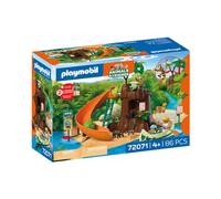 PLAYMOBIL Zoo Au cœur de la jungle 72071, jeu de figurines, 86 pièces, multicolore