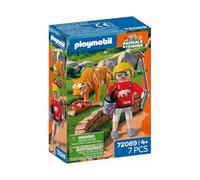 Playmobil – Zoo : tigre et visiteur