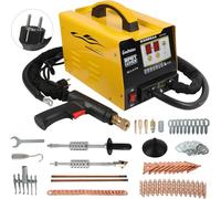 PLAYOCCAR 3KW Tire Clou Carrosserie 220V, 3500A Soudeur d'extracteur Dent Tache, Kit d'outils de Réparation Porte Capot Multispot pour Machine soudage Goujons carrosserie Voiture.
