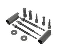 PLAYOCCAR Kit d'extraction de roulement intérieur de moto, ensemble d'outils de retrait d'extracteur de roulements internes avec clips ouverts de 5 tailles (9-23 mm).