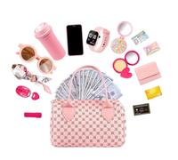 PlayPage - Cosmetics Plays Bag, Accessoires de Jeu de rôle | Princesses Transfer Game for Girls from 3 4 5 6 Years, Fantasy Children Toys Sac pour Anniversaire présent de Loisirs