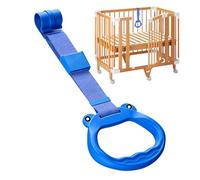 Playpen Anneaux de traction - Poignées pour lit de bébé - Poignée ergonomique pour s'entraîner à l'équilibre, rampe d'exercice pour la maison, la chambre à coucher, le salon