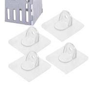 Playpen Base - Playpen Stabilising | Pas De Tampons D'aspiration De Forage | 4 Pack Fixing PlayPen Stabilising Set | Accessoires De Salle De Jeux | Stabilisation Des Fournitures | Stabilité Améliorée