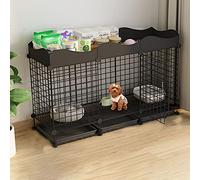 Playpen de Chien, Maisons de Chiens, caisses et chenils Playpen de Chien avec Base Lourde Chiot Jeu Stylo Pet de Compagnie Pliable pour Animal de Compagnie FANDIAO