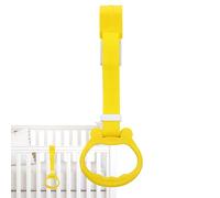 Playpen Pull Up Rings, Baby Walking Helper Crib Pull Up Handles, 40g Ergonomic Practice Tool, Colorful, Enhances Grasping and Pulling Skills for Boys and Girls