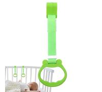 Playpen Pull-Up Rings, Baby Walking Helper Handles, Ergonomic Grip Design, Colorful & Durable, Easy Crib Attachment, Enhances Grasping Skills, Perfect for Boys & Girls
