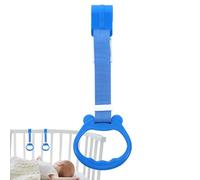 Playpen Pull-Up Rings, Baby Walking Helper Handles, Ergonomic Grip Design, Colorful & Durable, Easy Crib Attachment, Enhances Grasping Skills, Perfect for Boys & Girls