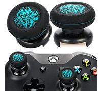 Playrealm FPS Bâton Prises de Pouce Thumbstick Grip et Prolongateur Impression Caoutchouc Silicone Poignée Couvrir 2 ensembles pour Manette Xbox Series X/S et Xbox One(Tentacule démon des profondeurs)