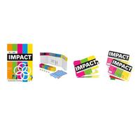 Playroom Impact Flip Kit de démarrage 5 pièces pour atelier de réflexion durable avec cartes SDG, cartes de modération et kit GECKO - Certifié FSC® - Version anglaise