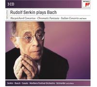 Rudolf Serkin – Rudolf Serkin Plays Bach – CD neuf – Pack de 3
