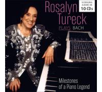 PLAYS BACH - TURECK,ROSALYN 10 CD NEUF BACH,JOHANN SEBASTIAN