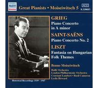 Plays Grieg/Liszt/Saint-Saens Piano Concertos