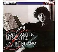 Lifschitz (piano) – Récital Milan 1993 : Mozart, Chopin & Ravel – Denon