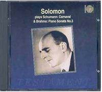 Plays Schumann (Carnaval), Brahms - Sonate No. 3